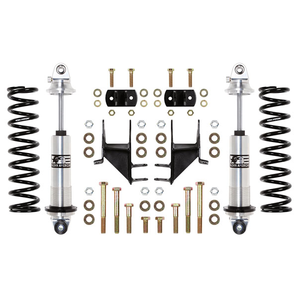ALDAN AMERICAN Coil-Over Kit Buick Chevy Olds Pontiac Rear Single Adj. 140 lbs. Springs abrms image 3