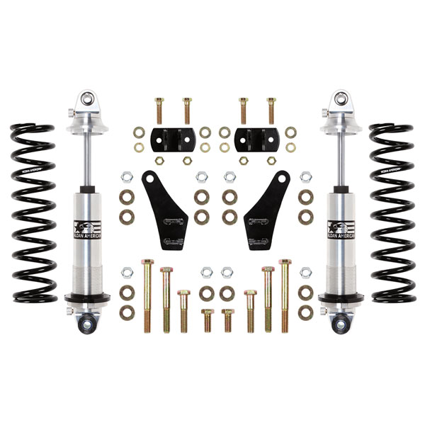 ALDAN AMERICAN Coil-Over Kit GM G-Body Rear Double Adj. 220 lbs. Springs Full Kit Bolt-On agrhd image 3