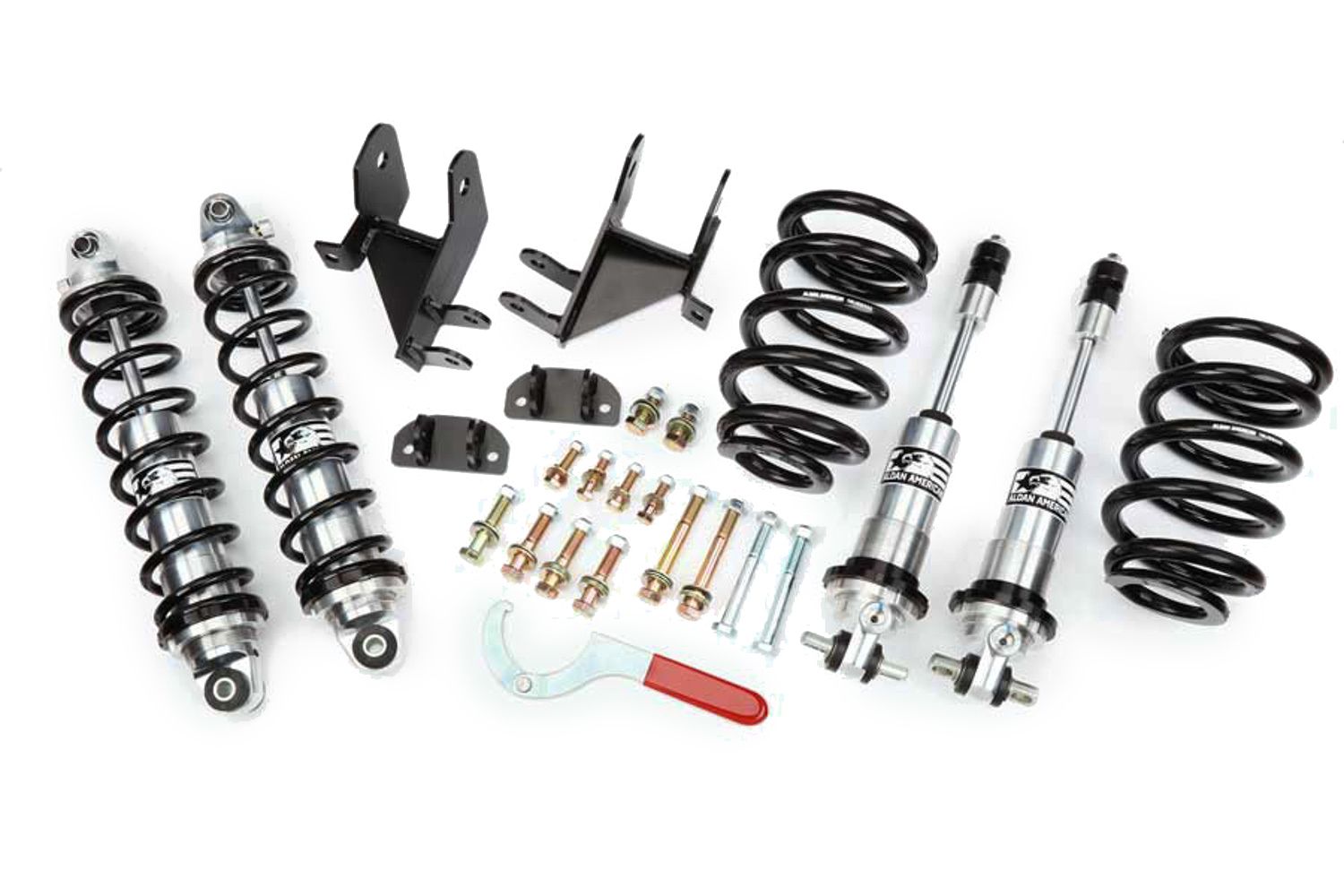 ALDAN AMERICAN  Coil Over Shock Kit - Frt/RR GM A-Body 68-72 300105