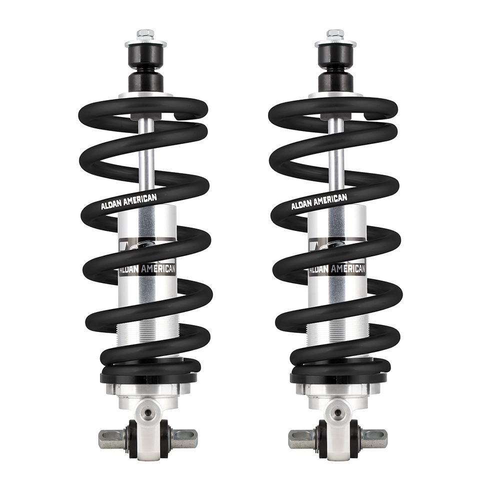 ALDAN AMERICAN Coil-Over Kit GM 64-67 A-Body 55-57 Chevy Front Single Adj. 450 lb. Springs abfms