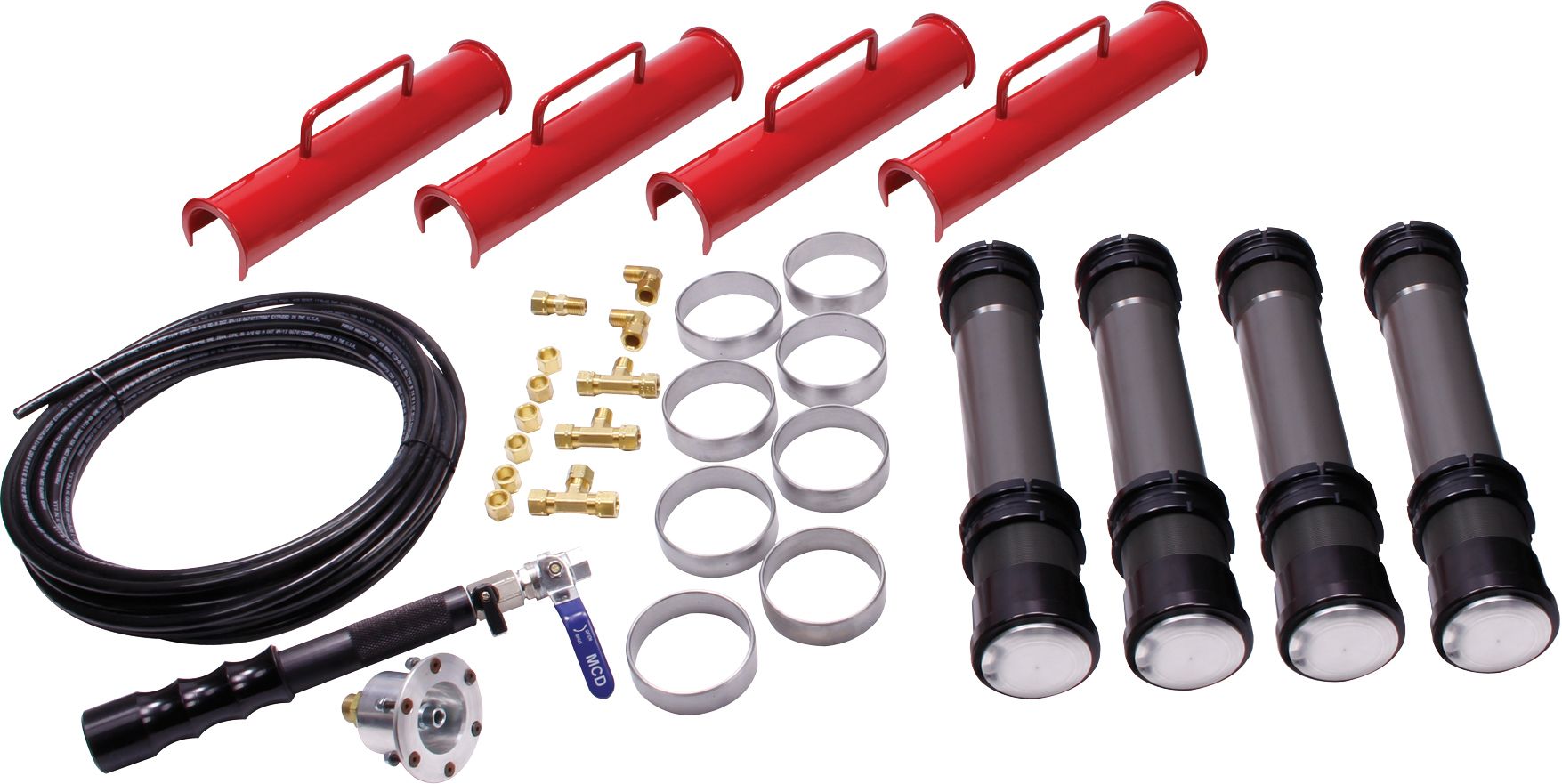 ALLSTAR PERFORMANCE Air Jacks Complete Kit 11.75in all11302