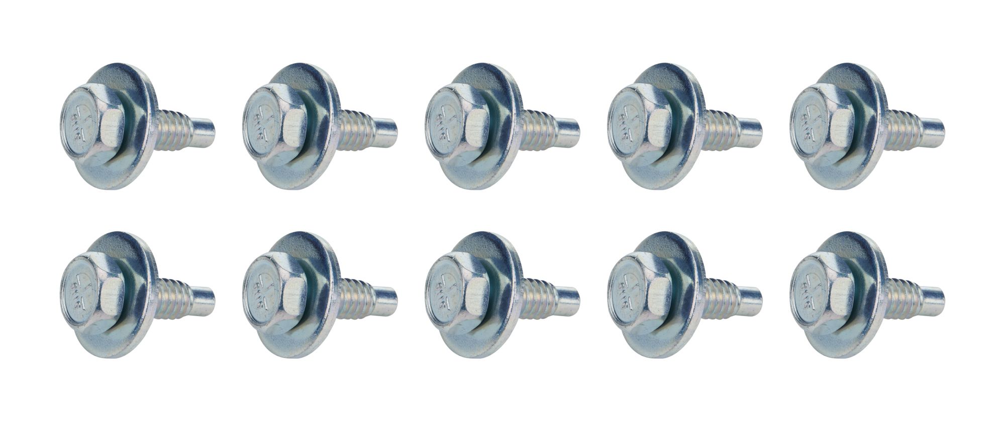ALLSTAR PERFORMANCE Body Bolt 3/4in 10pk Silver all16552