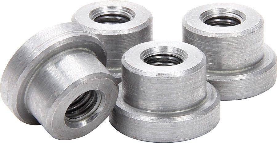 ALLSTAR PERFORMANCE Weld On Nuts 3/8-16 Short 4pk all18549