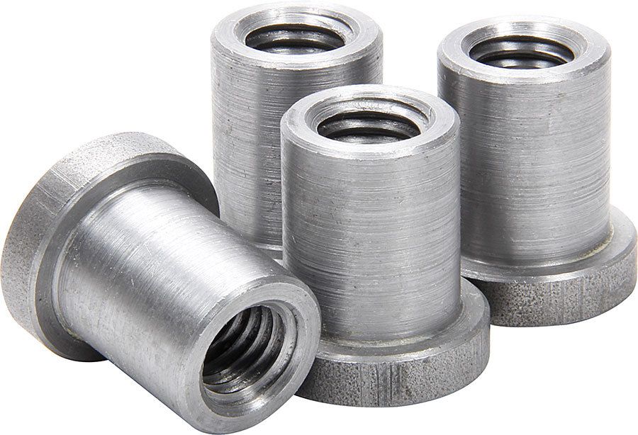 ALLSTAR PERFORMANCE Weld On Nuts 1/2-13 Long 4pk all18552