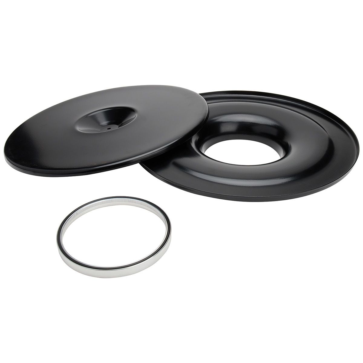 ALLSTAR PERFORMANCE Flat 14in Air Cleaner Kit Black all25951