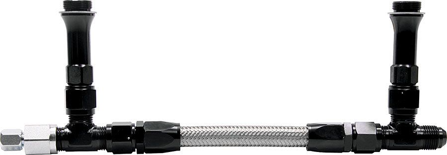 ALLSTAR PERFORMANCE Fuel Line Kit 9-5/16in Std Holley Black all26166