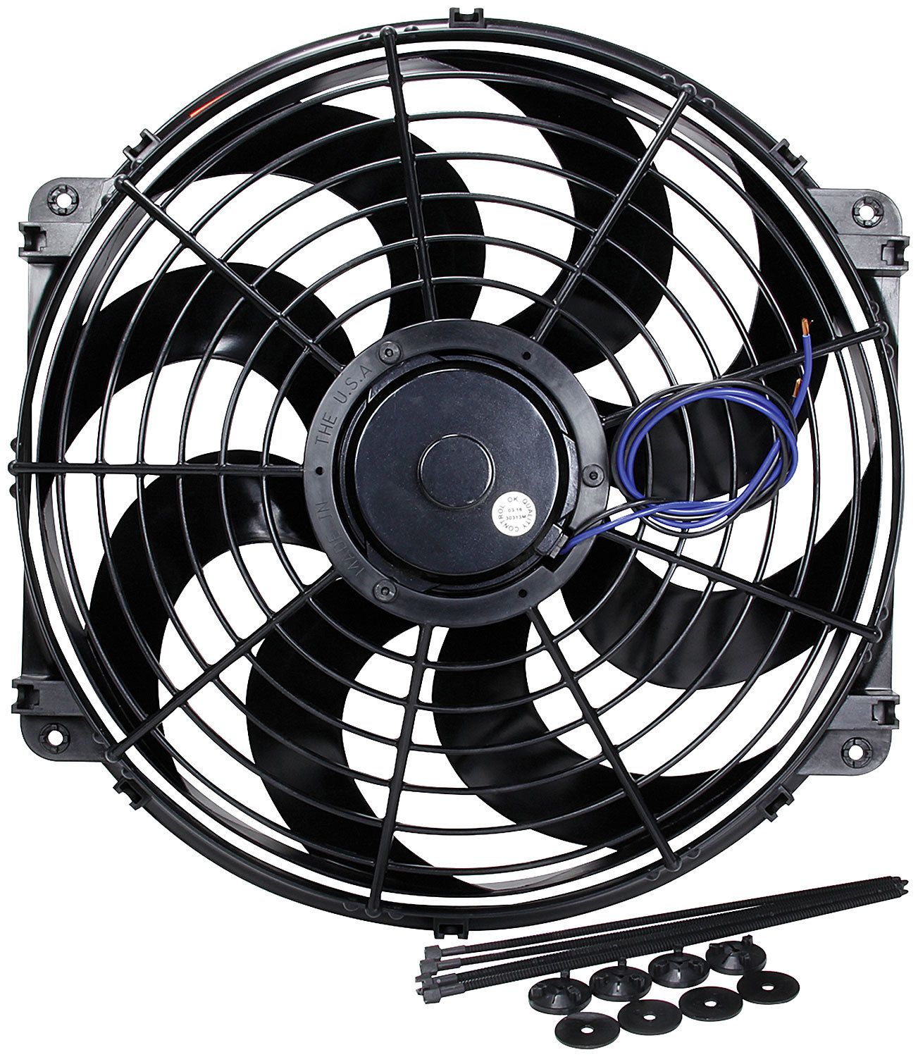 ALLSTAR PERFORMANCE Electric Fan 16in Curved Blade all30076