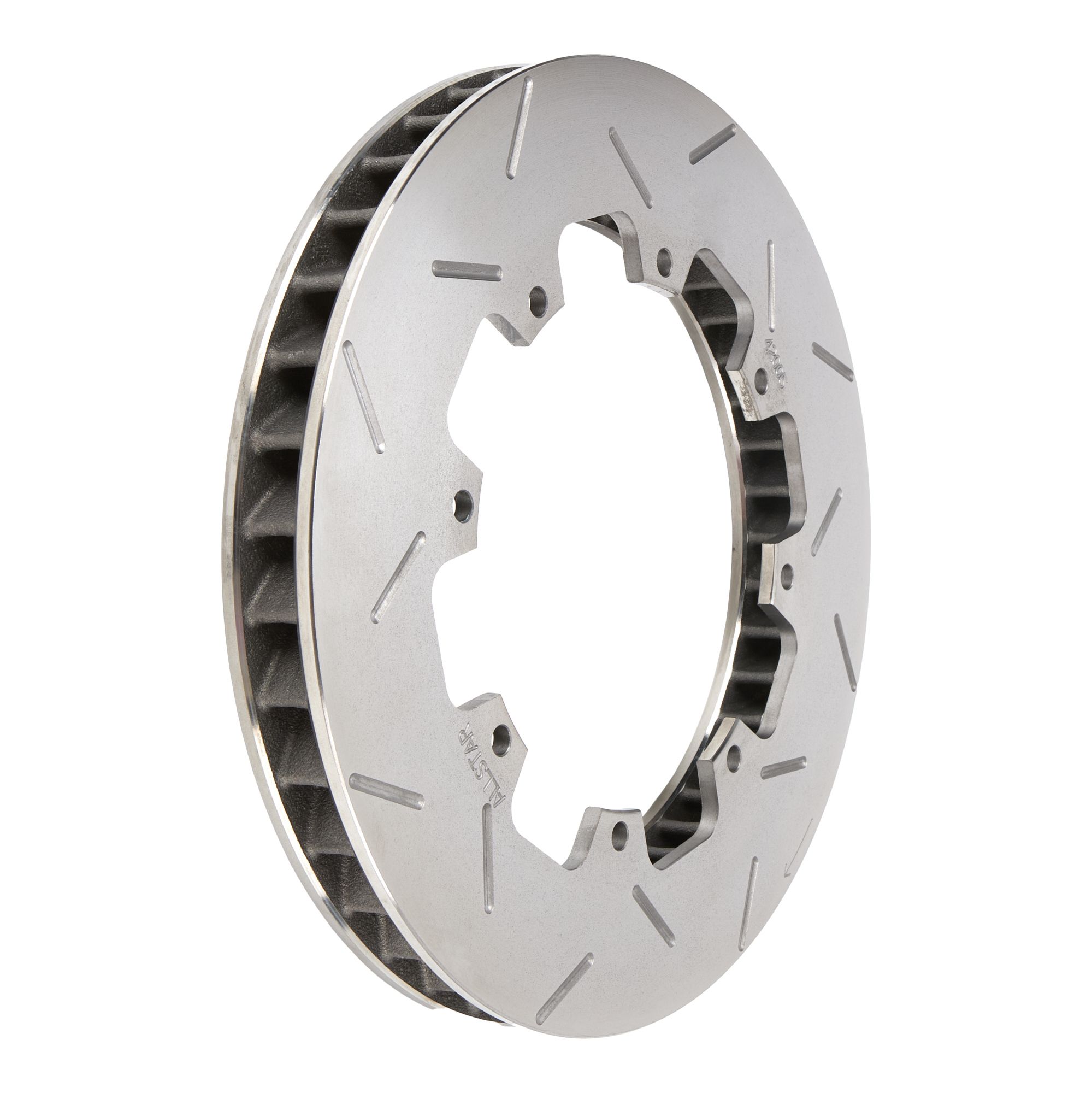 ALLSTAR PERFORMANCE Rotor RH 8 Bolt 40 Vane 1.25x11.75 Vented all42005