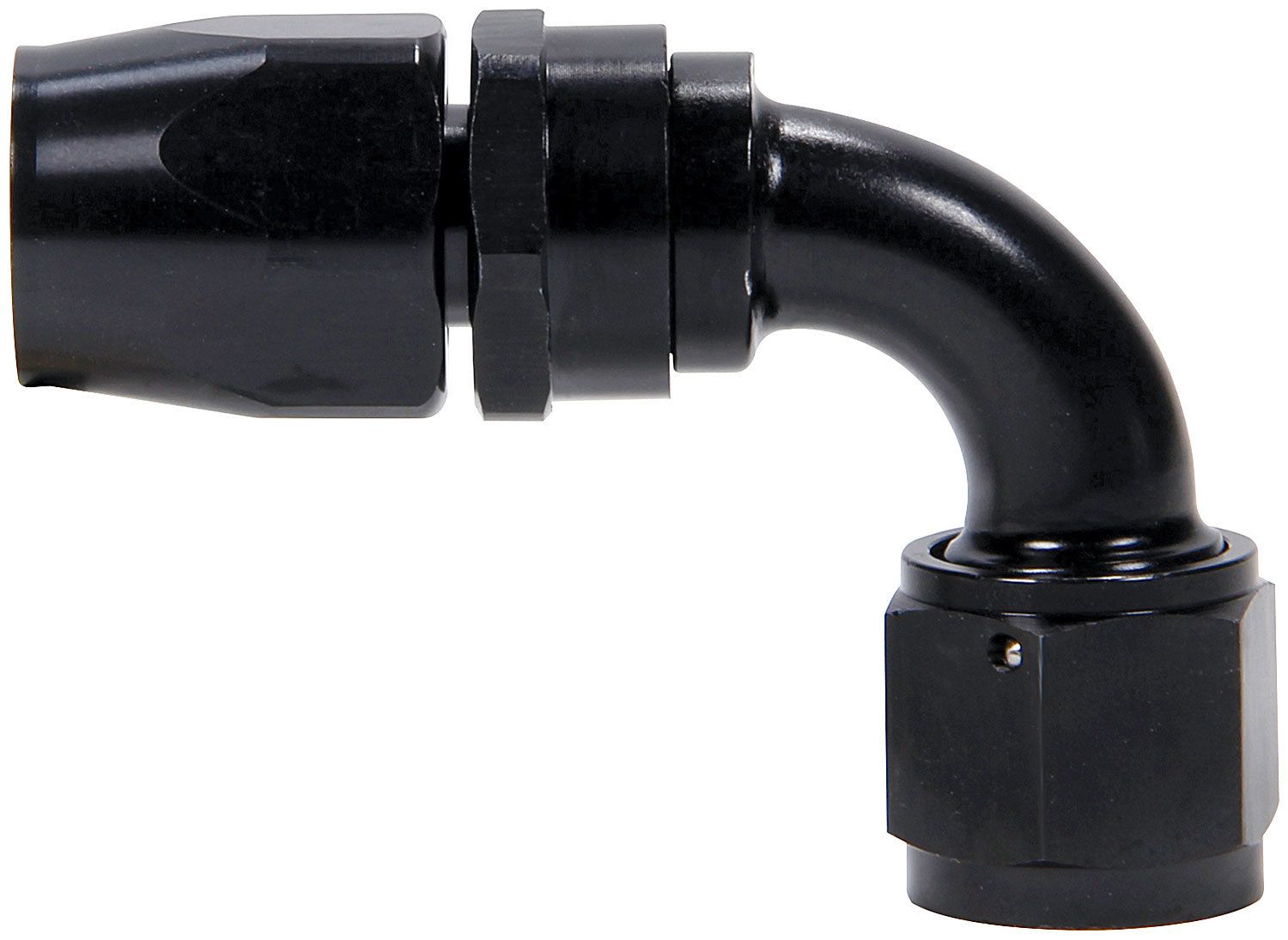 ALLSTAR PERFORMANCE Hose End 90 Degree -10 Black all48278