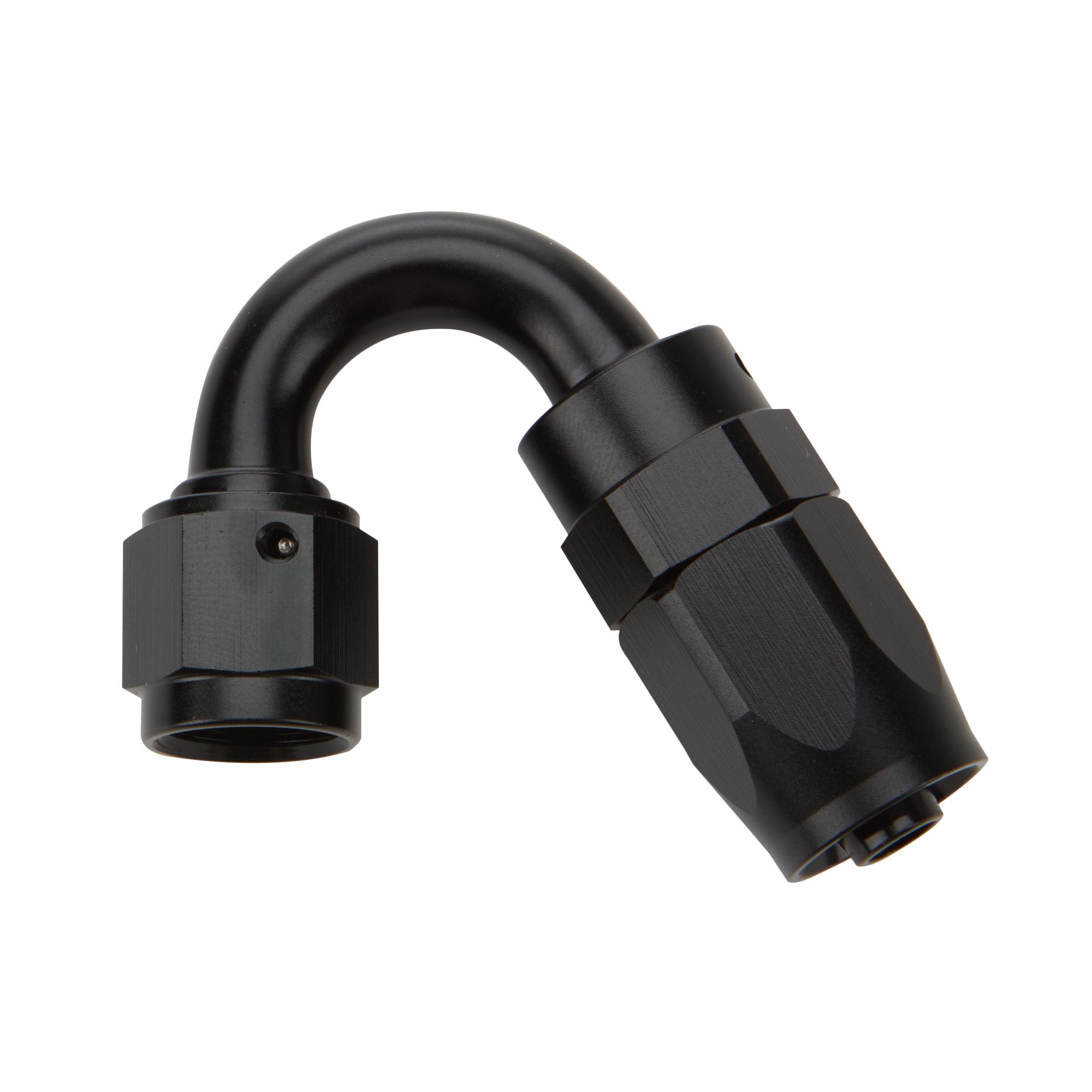 ALLSTAR PERFORMANCE Reusable Hose End Black 150 Deg Elbow -12 all49375