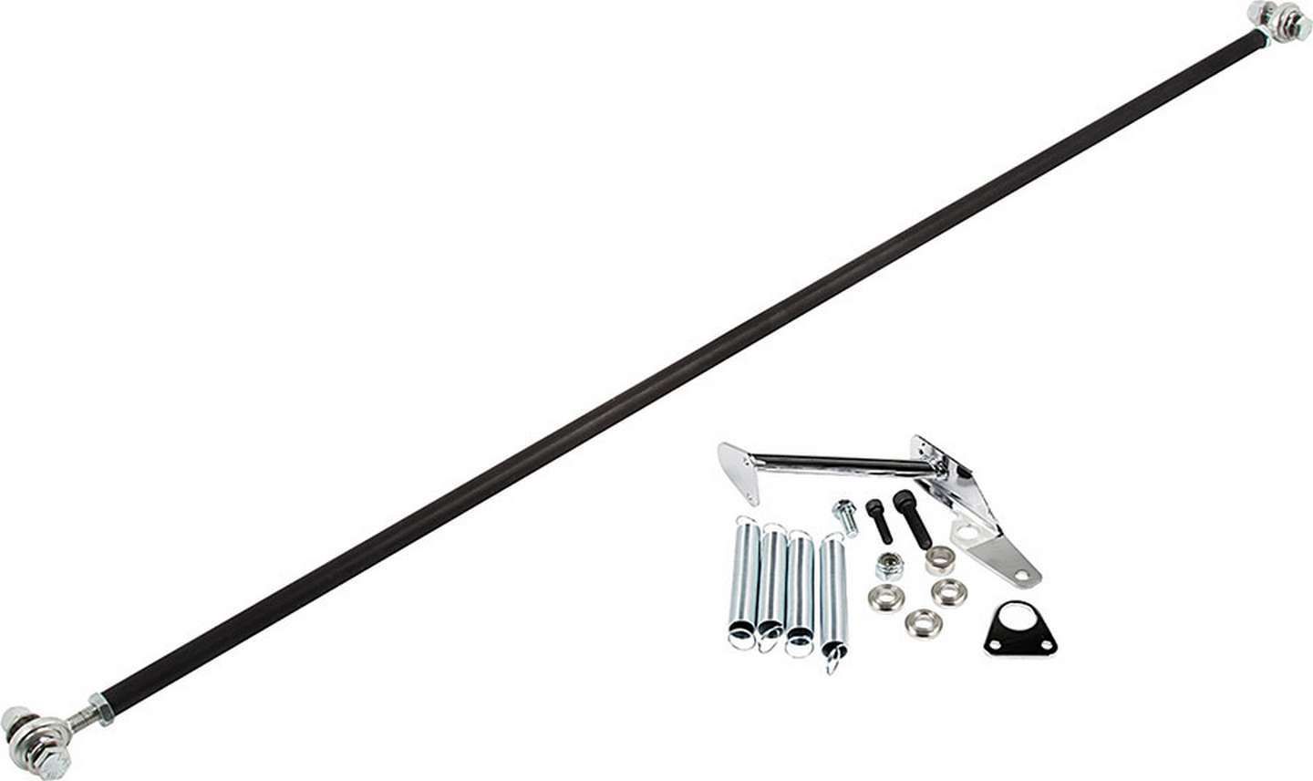 ALLSTAR PERFORMANCE Alum Throttle Linkage w/Return Spring Kit 36in all54178