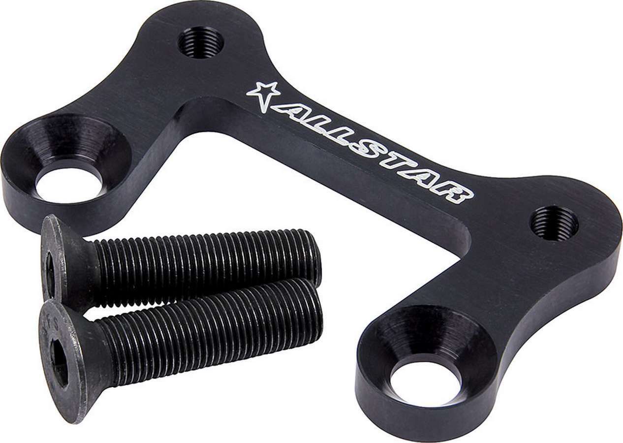 ALLSTAR PERFORMANCE Front Brake Mount Kit 10-7/8 Rotor Black all55071