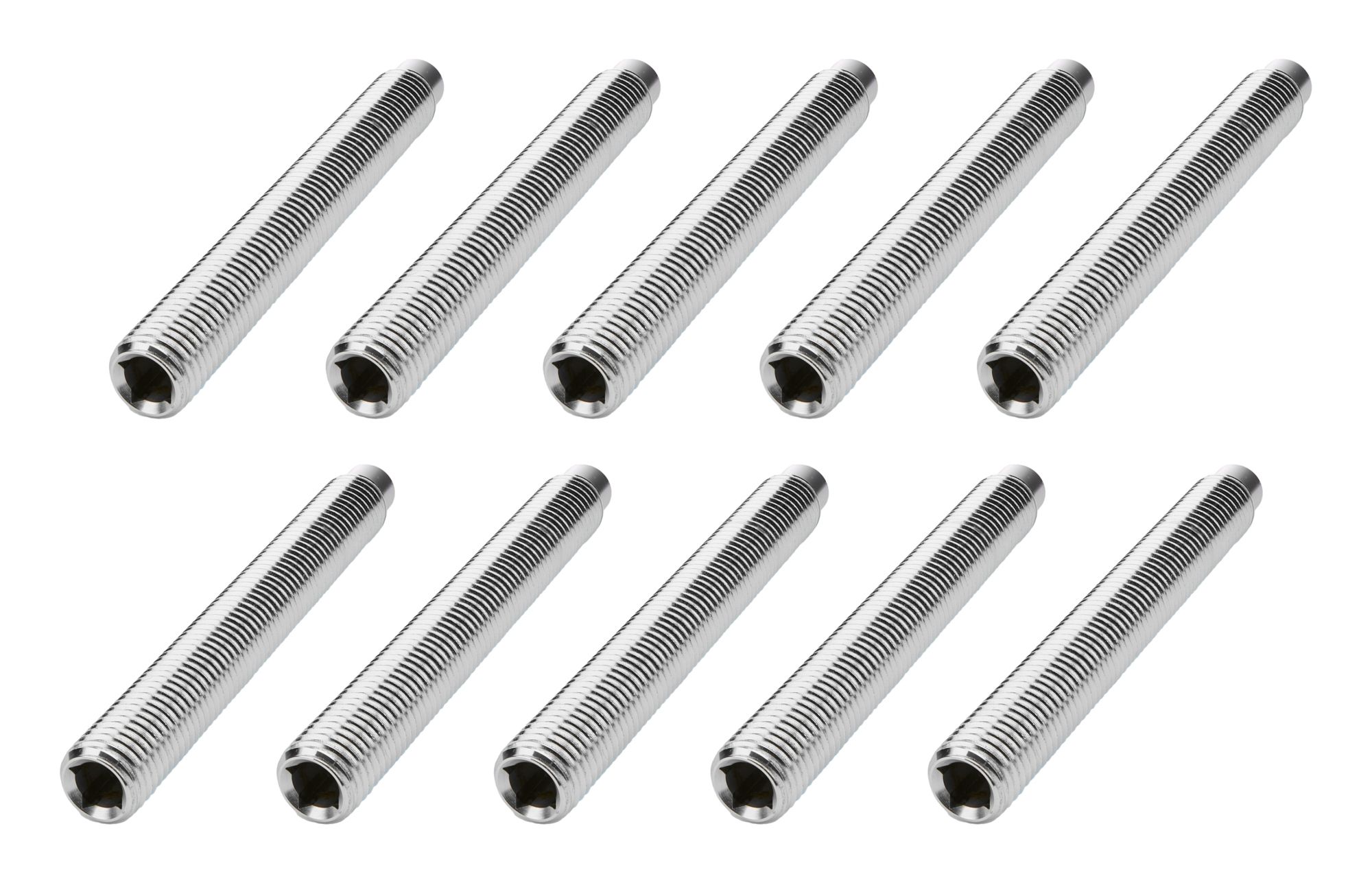 ALLSTAR PERFORMANCE Jack Bolt Steel 8in Coarse Thread 10pk all56106-10