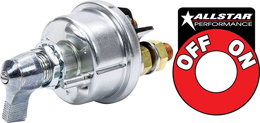 ALLSTAR PERFORMANCE Battery Disc. Switch 300amp for Alternator all80155