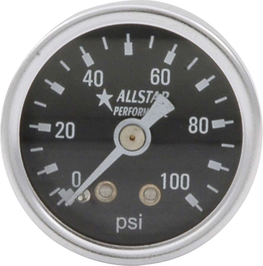 ALLSTAR PERFORMANCE 1.5in Gauge 0-100 PSI Dry Type all80216