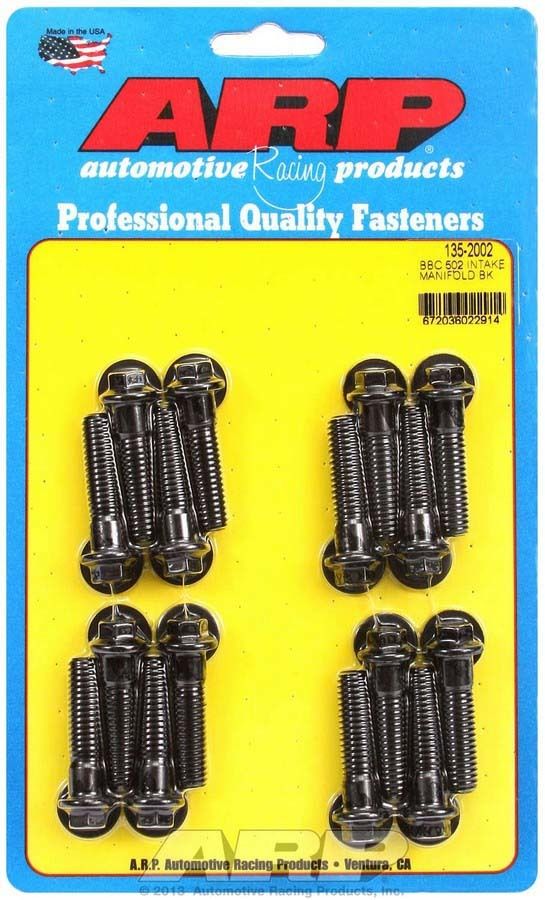 ARP BB Chevy 502 Hex Intake Manifold Bolt Kit 135-2002