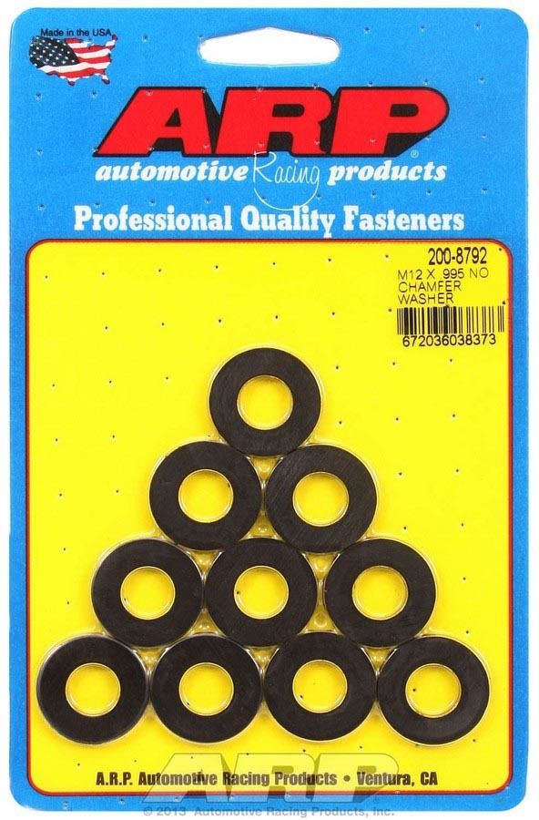 ARP M12 ID 0.995 OD Black Washers (10 pack) 200-8792