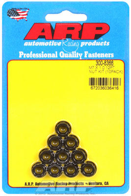 ARP M7 x 1.00 12pt Nut Kit (10/pkg) 300-8366