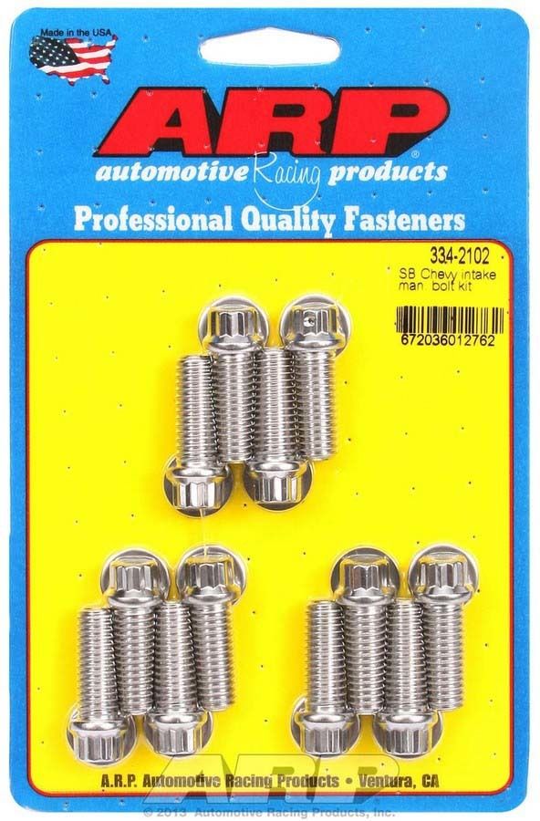 ARP SB Chevy Intake Manifold Bolt Kit 334-2102