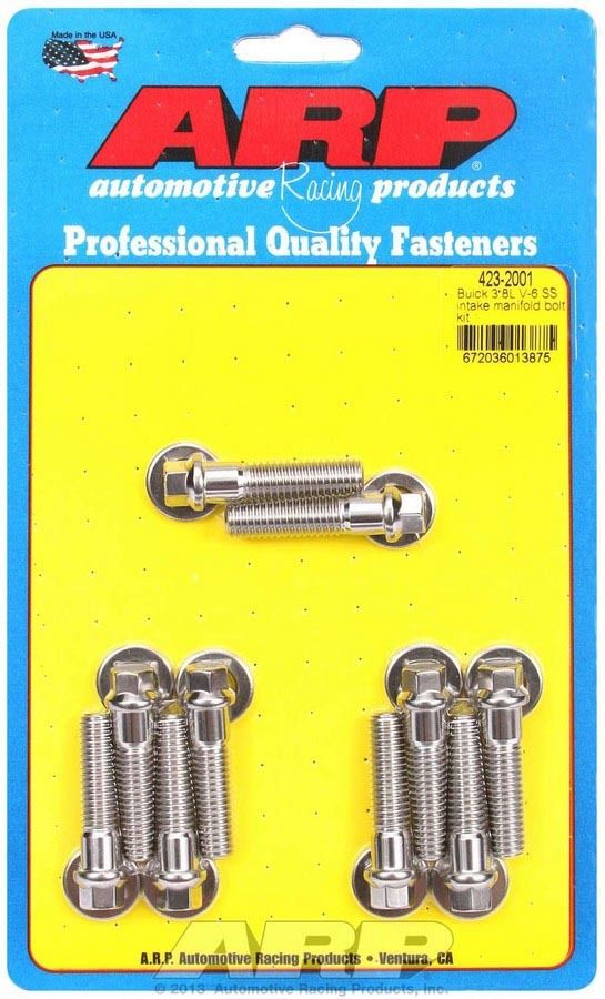 ARP Buick 3.8L V-6 SS Intake Manifold Bolt Kit 423-2001
