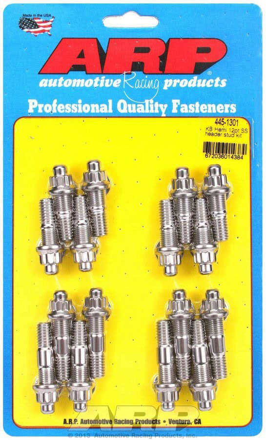 ARP KB Hemi Hex Exhaust Stud Kit 12PT 4451301