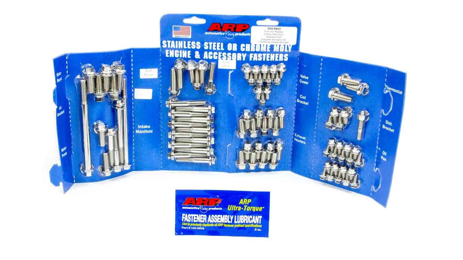 ARP SB Ford 351W SS Hex Accessory Kit 554-9603