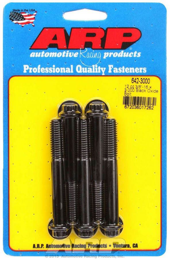 ARP Bolt Kit - 12pt. (5) 3/8-16 x 3.000 642-3000
