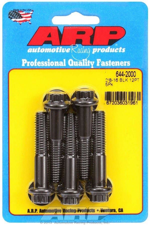 ARP Bolt Kit - 12pt. (5) 3/8-16 x 2.000 644-2000