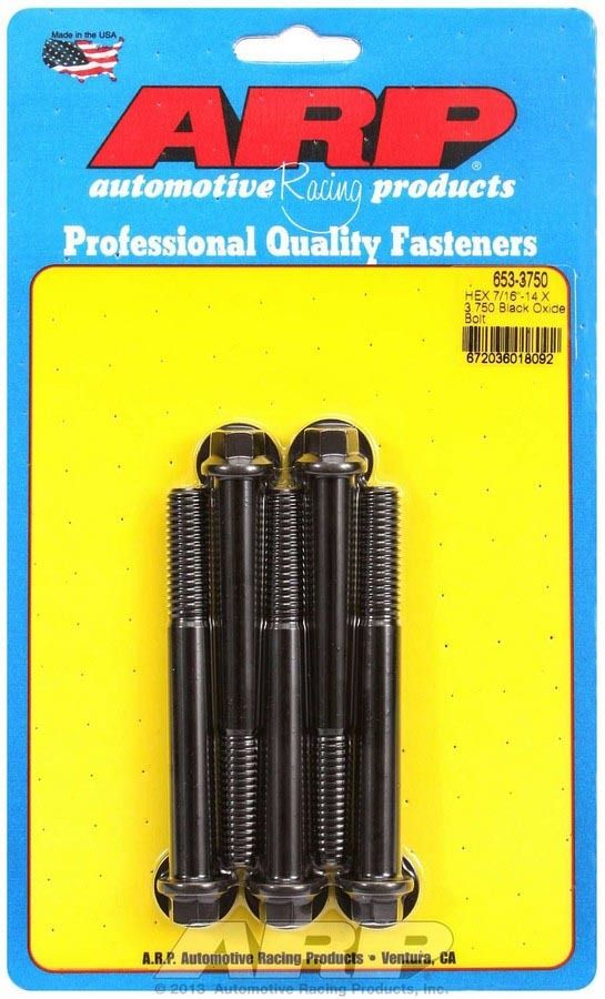 ARP Bolt Kit - 6pt. (5) 7/16-14 x 3.750 653-3750