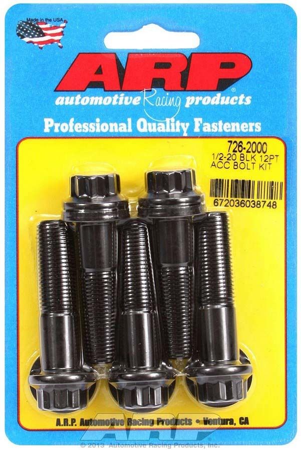 ARP Bolt Kit - 12pt. (5pk) 1/2-20 x 2.000 7262000