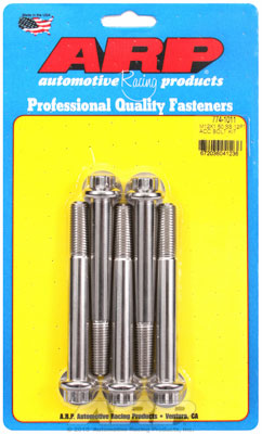 ARP M12 x 1.50 x 100 12pt SS Bolts (5/pkg) 774-1011