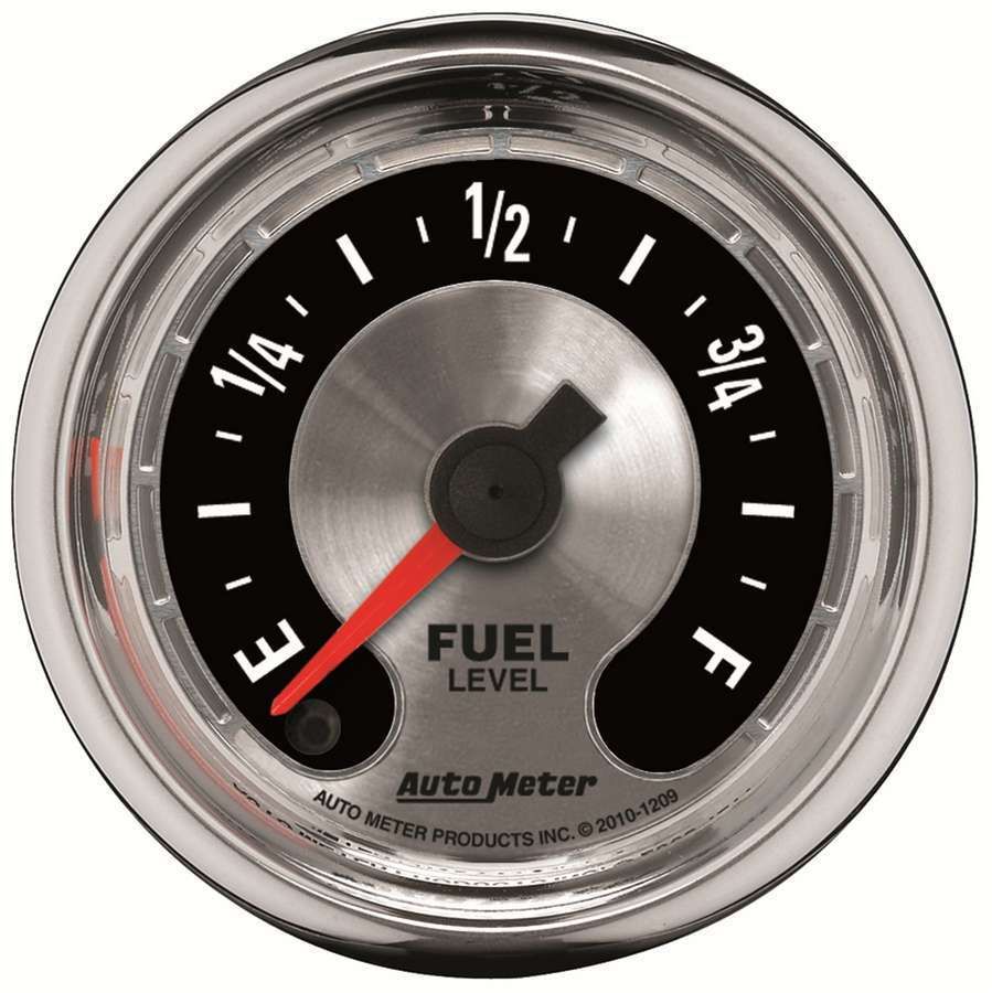Autometer 52mm Digital Stepper Programmable Empty/Full Range Full Sweep Electronic Fuel Level Gauge 1209