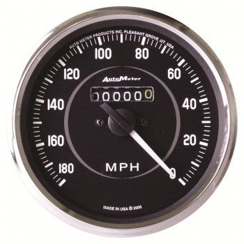 Autometer Cobra 4 inch 0-180 MPH Mechanical Speedometer 201005