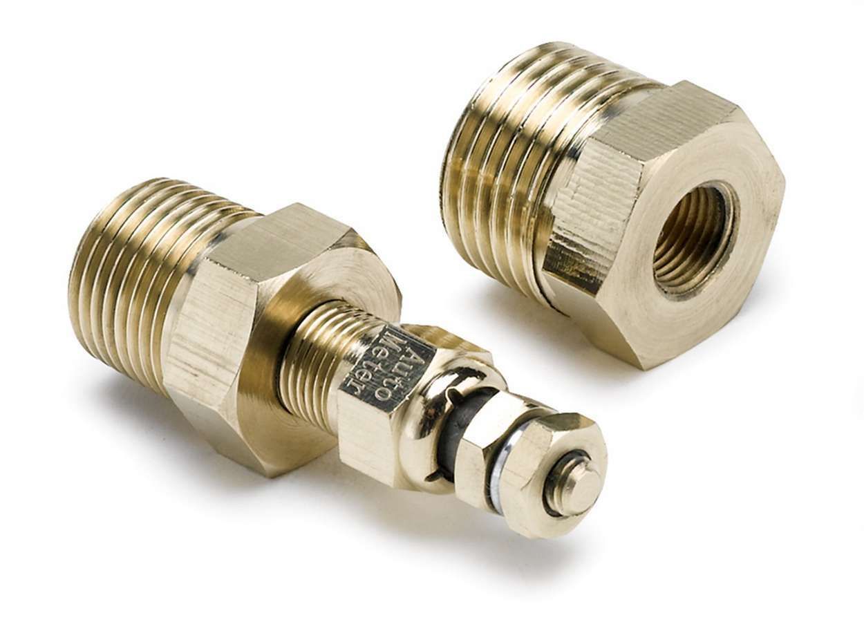 Autometer Replacement Senders for Short Sweep Electric Temperature Gauge Sender (250/300/340 Deg) 2258