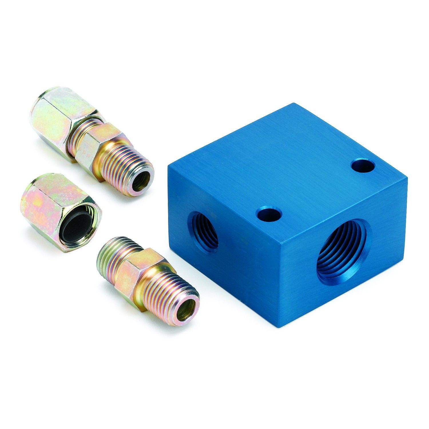 Autometer Temperature Manifofld Adaptor for 3/8 O.D. Tubing 2286