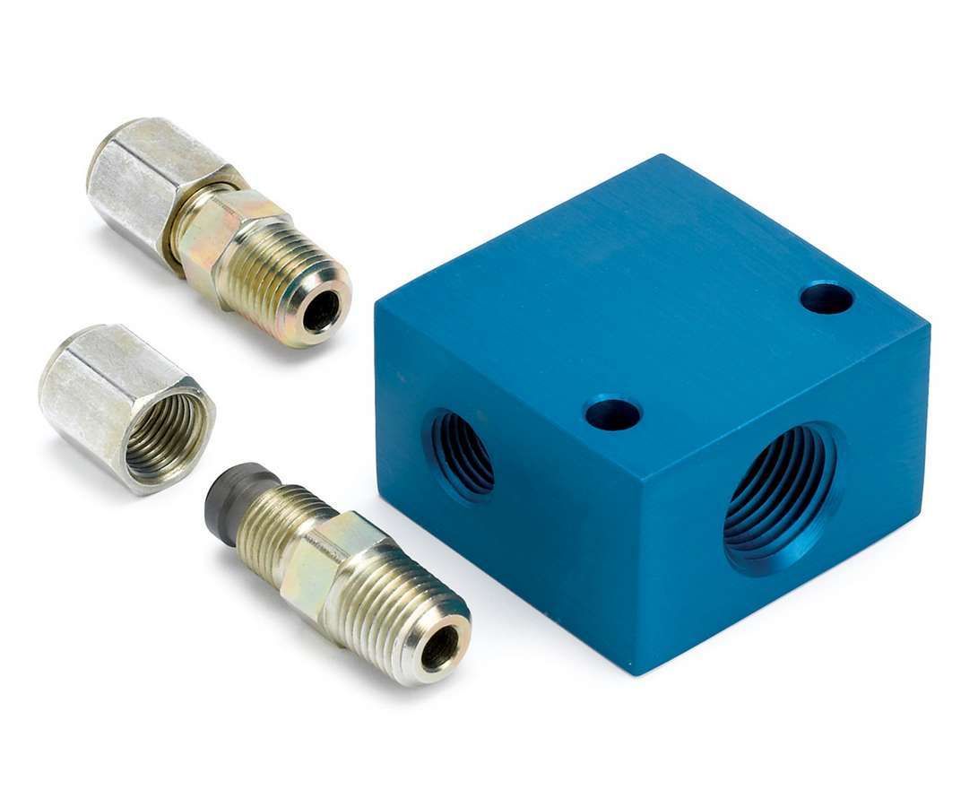 AutoMeter Trans Temp. Manifold - 5/16in Tubing 2287
