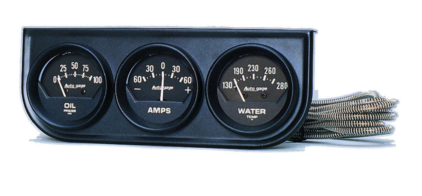 AutoMeter 2in Black Mech.Gauge Pnl 2347