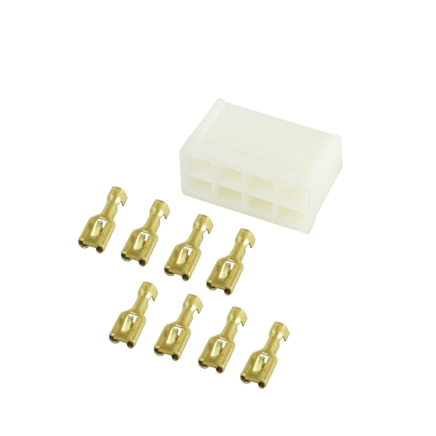 AutoMeter 8-Prong Gauge Wiring Terminal Plug - Female 3299