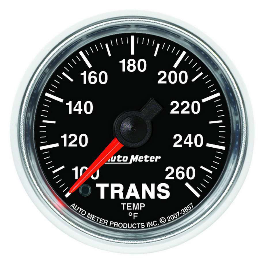 Autometer GS 100-260 degree Electronic Trans Temperature Gauge 3857