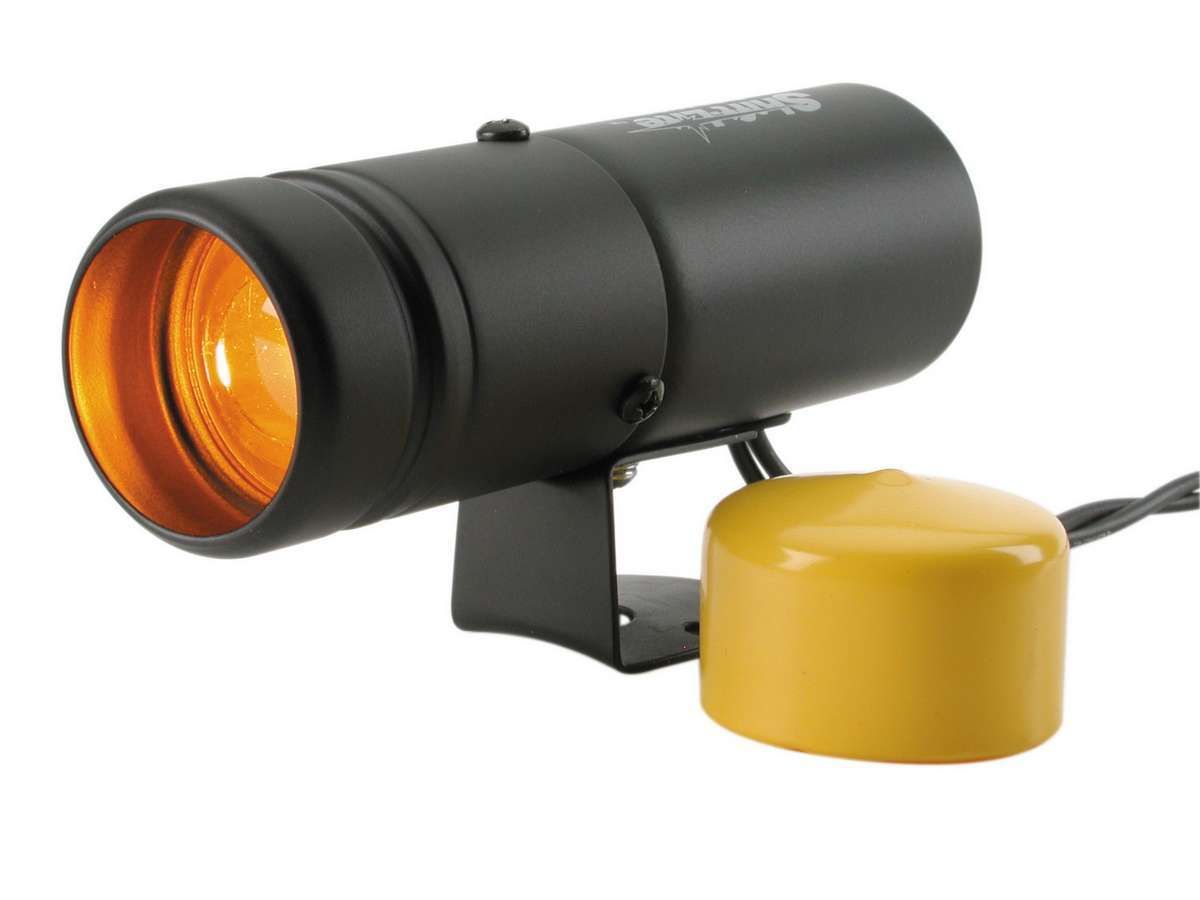 Autometer Amber LED Shift Light Black 5334