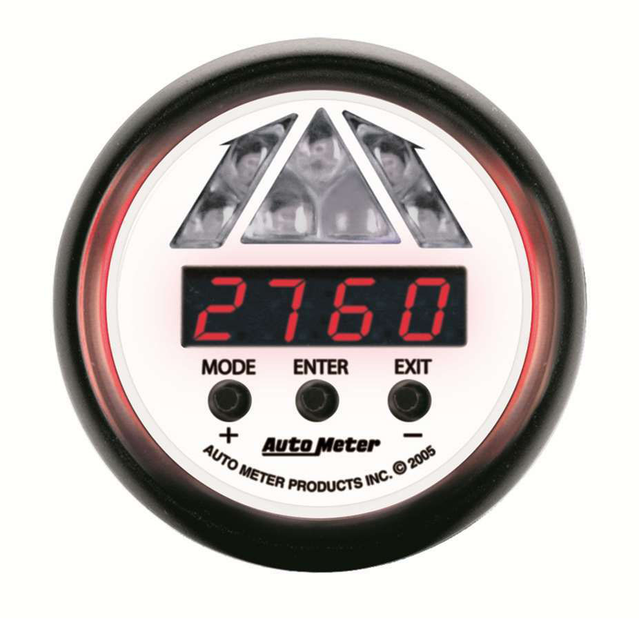 Autometer Phantom 2-1/16in Digital Pro Shift System Shift Light Level 1 Gauge 5787