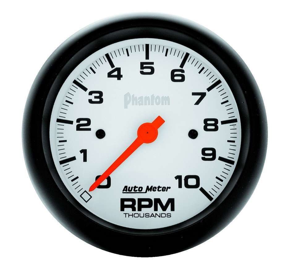 Autometer Phantom 3-3/8in 10000 PRM In-Dash Single Range Tachometer 5897