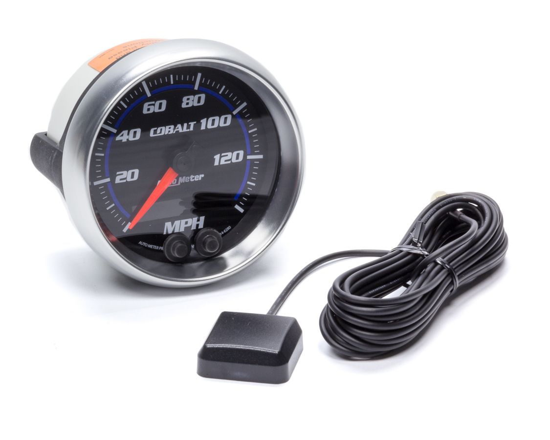 Autometer Cobalt 3-3/8in 0-140MPH In-Dash Electronic GPS Programmable Speedometer 6280