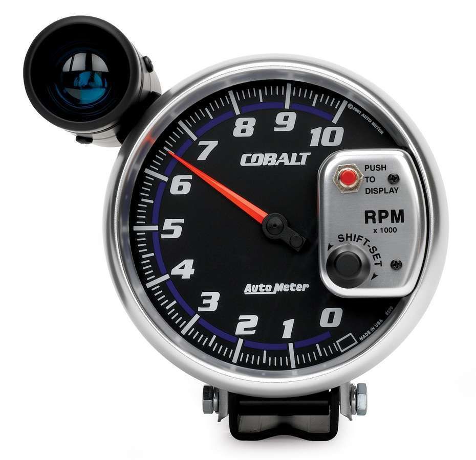 Autometer Cobalt 5 inch 10000 RPM Tachometer w/ Shift Light 6299