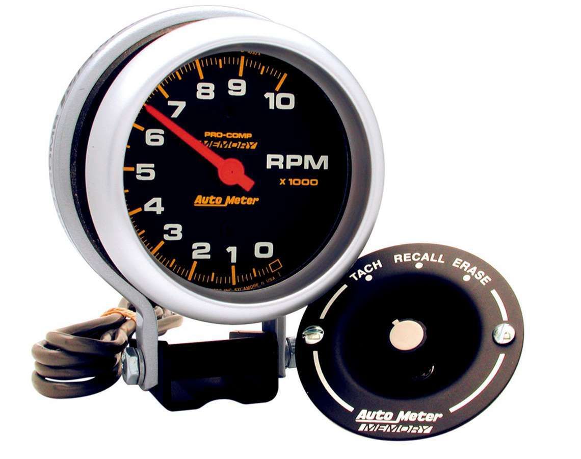 AutoMeter 3-3/4in Memory Tach 6601