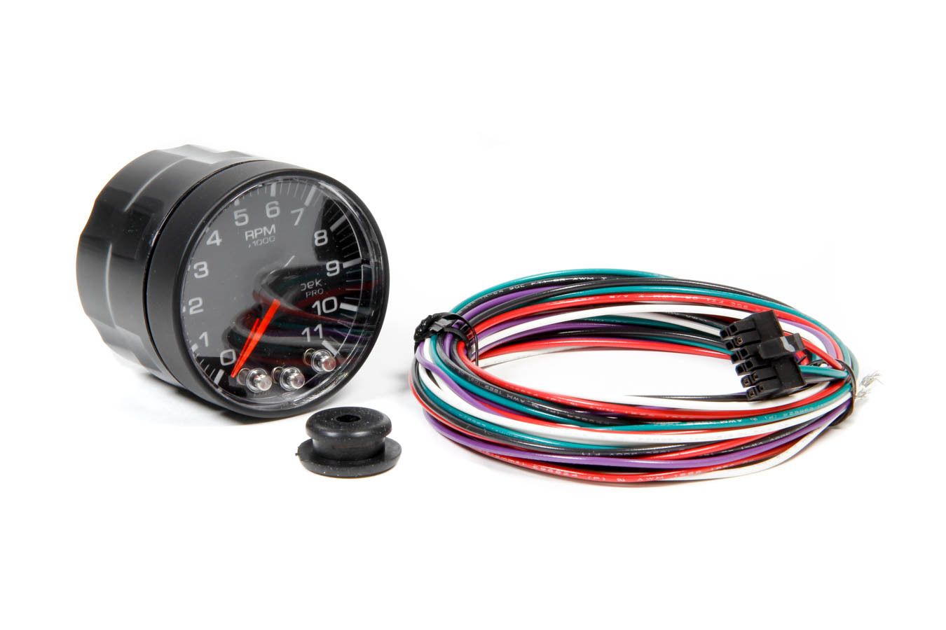 AutoMeter Spek-Pro 2-1/16 Tach w/ Shift Light & Peak Mem. p336328