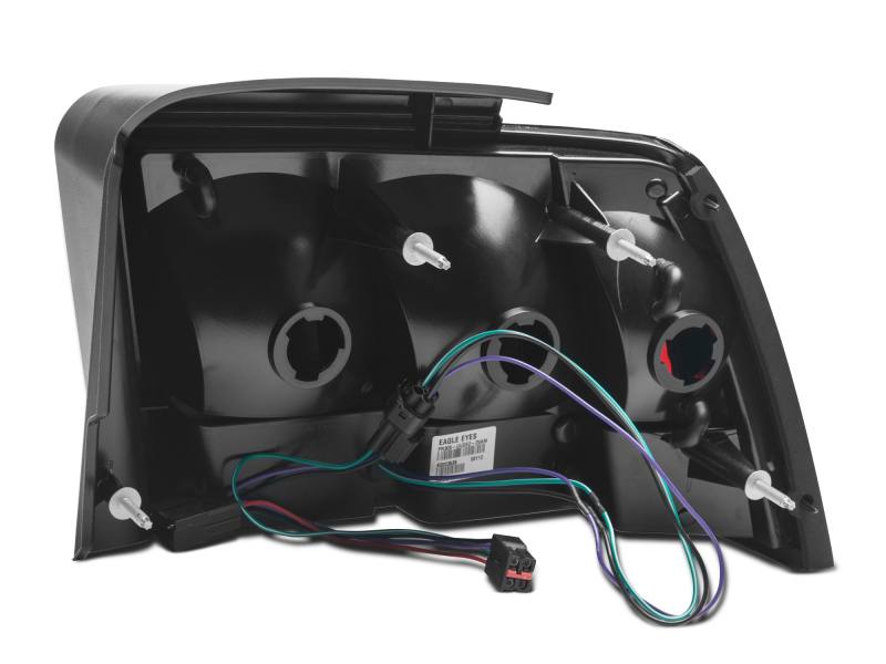 Raxiom 99-04 Ford Mustang Excluding 99-01 Cobra Icon LED Tail Lights- Black Housing (Smoked Lens) 100807 image 5