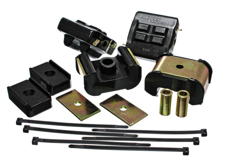 Energy Suspension Gm Complete Engine & Trans Mnt - Black 3.1126g image 3