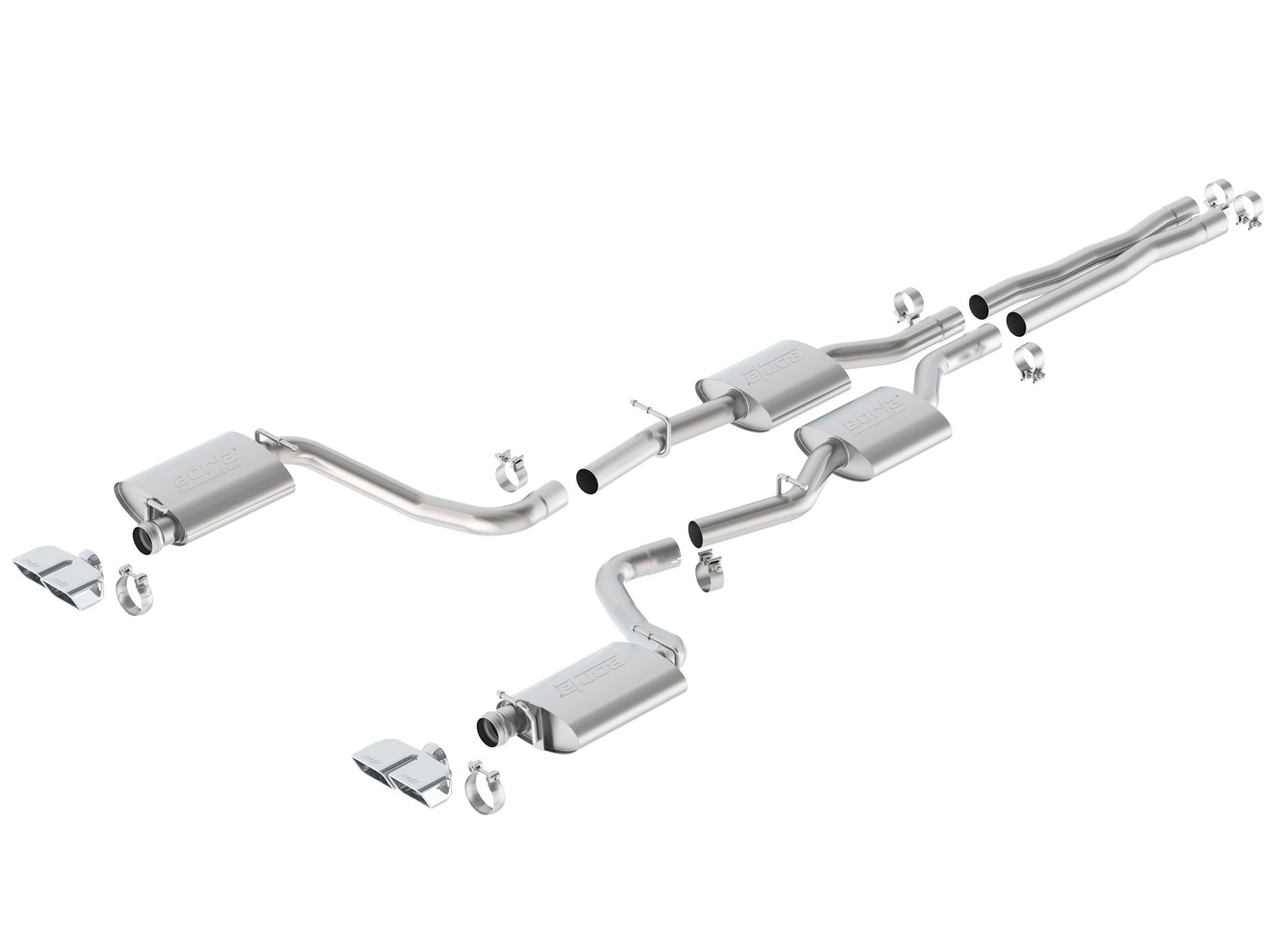 Borla Challenger R/T CatBack Exhaust System SType 140627