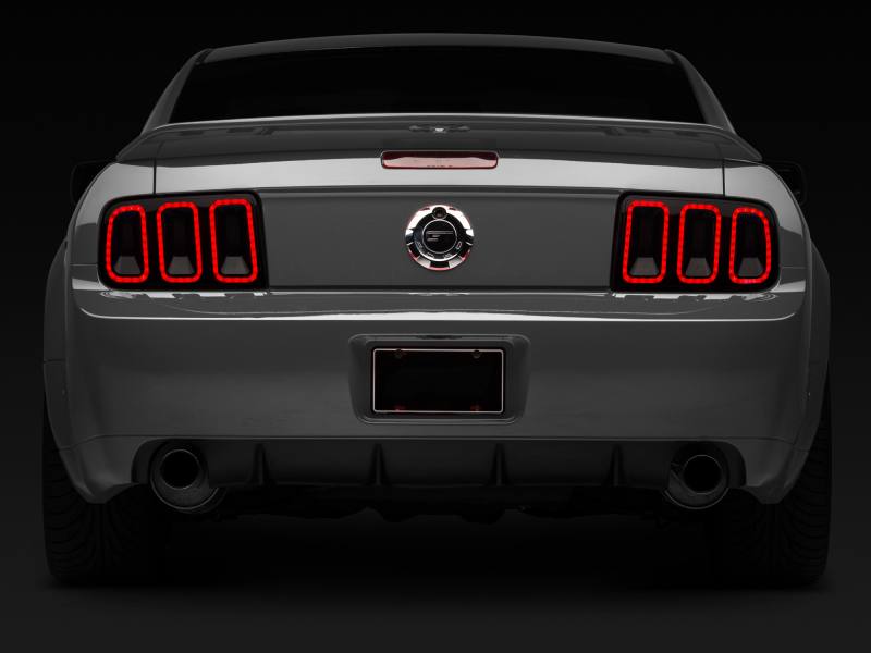 Raxiom 05-09 Ford Mustang Gen5 Tail Lights- Black Housing (Smoked Lens) 49169 image 12